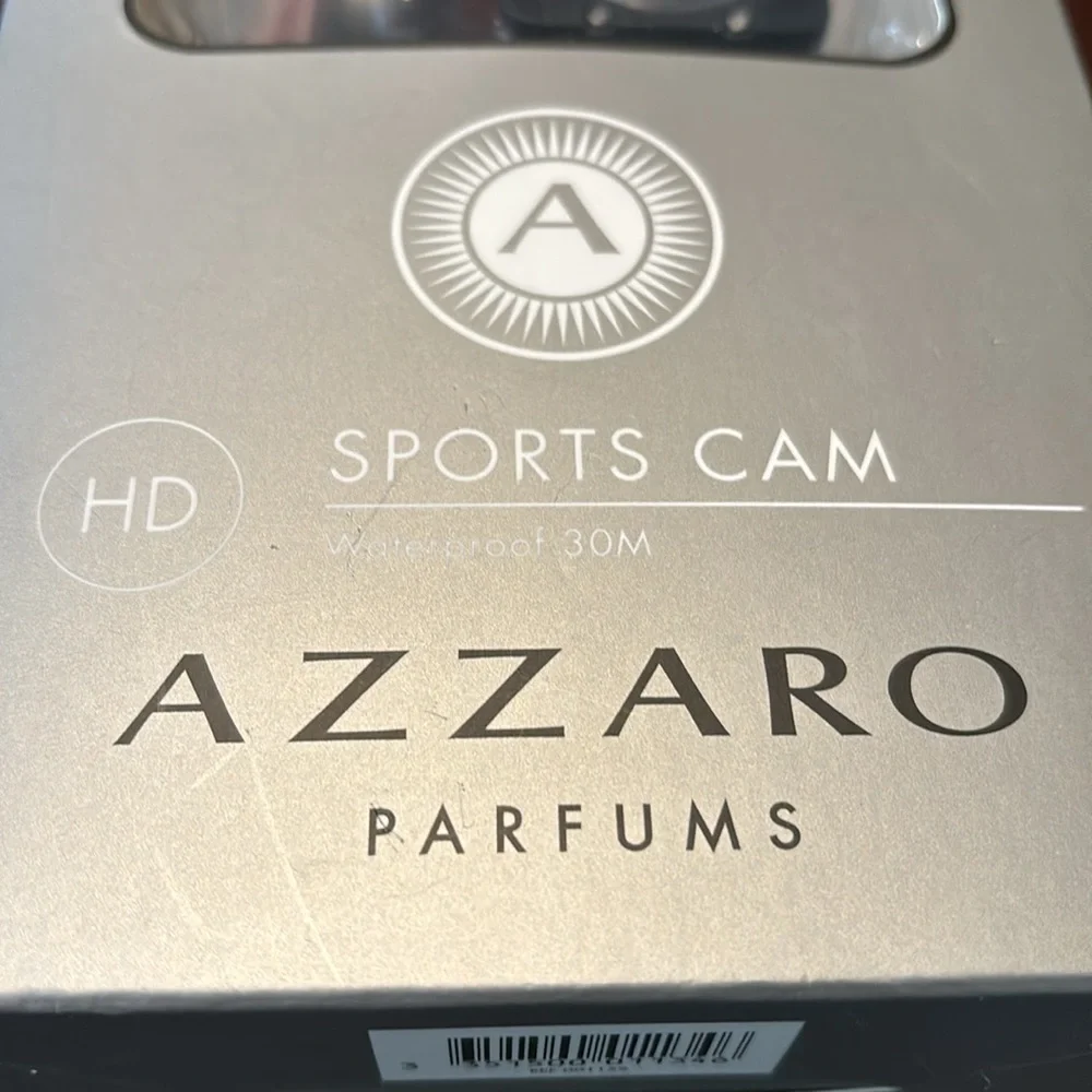 Azzaro Parfums HD sports cam waterproof camera NWT